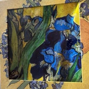 Van Gogh Irises Silk Scarf